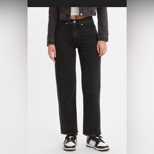 Levi's• Women's Mid-Rise '94 Baggy Straight Jeans - Black Stonewash